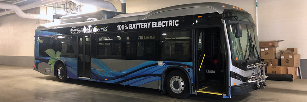 100% Electric Saskatoon Transit Bus 